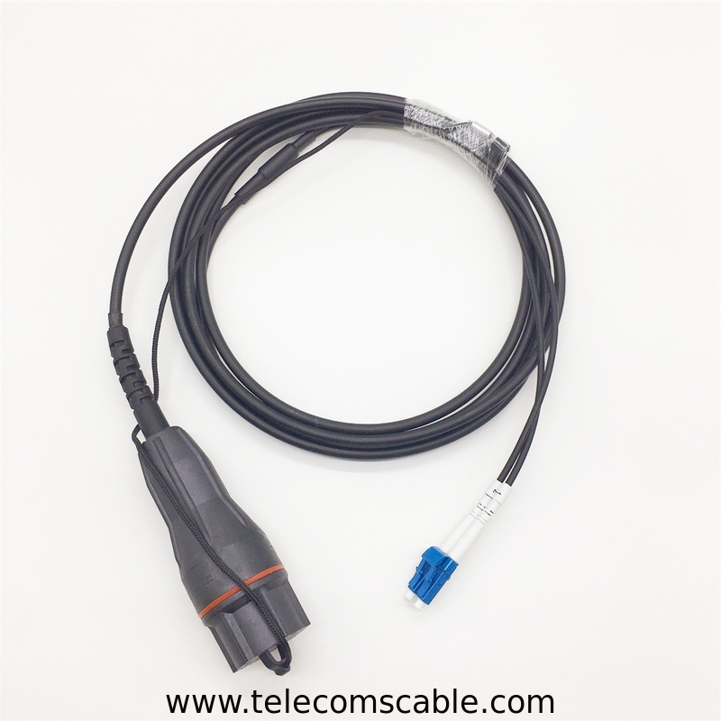 FULLAXS Compatible Outdoor Fiber patch cord 2f SM G657A2 LC duplex 